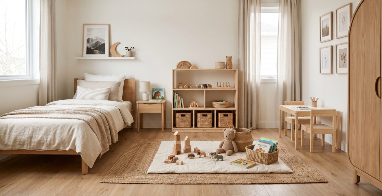 chambre d’enfant saine et durable